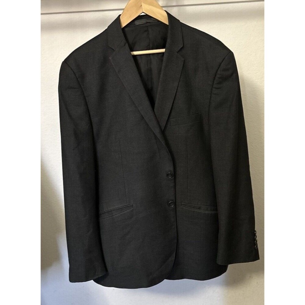 Creation Bespoke Design Slim Fit Charcoal Men's suit Jacket Coat 44R